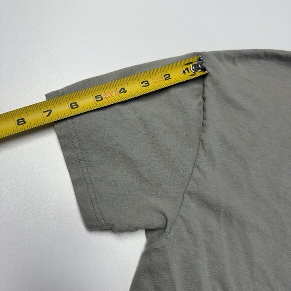 Vintage Quiksilver Shirt Mens Medium Gray Y2K 90s Short Sleeve Surf - Picture 12 of 12